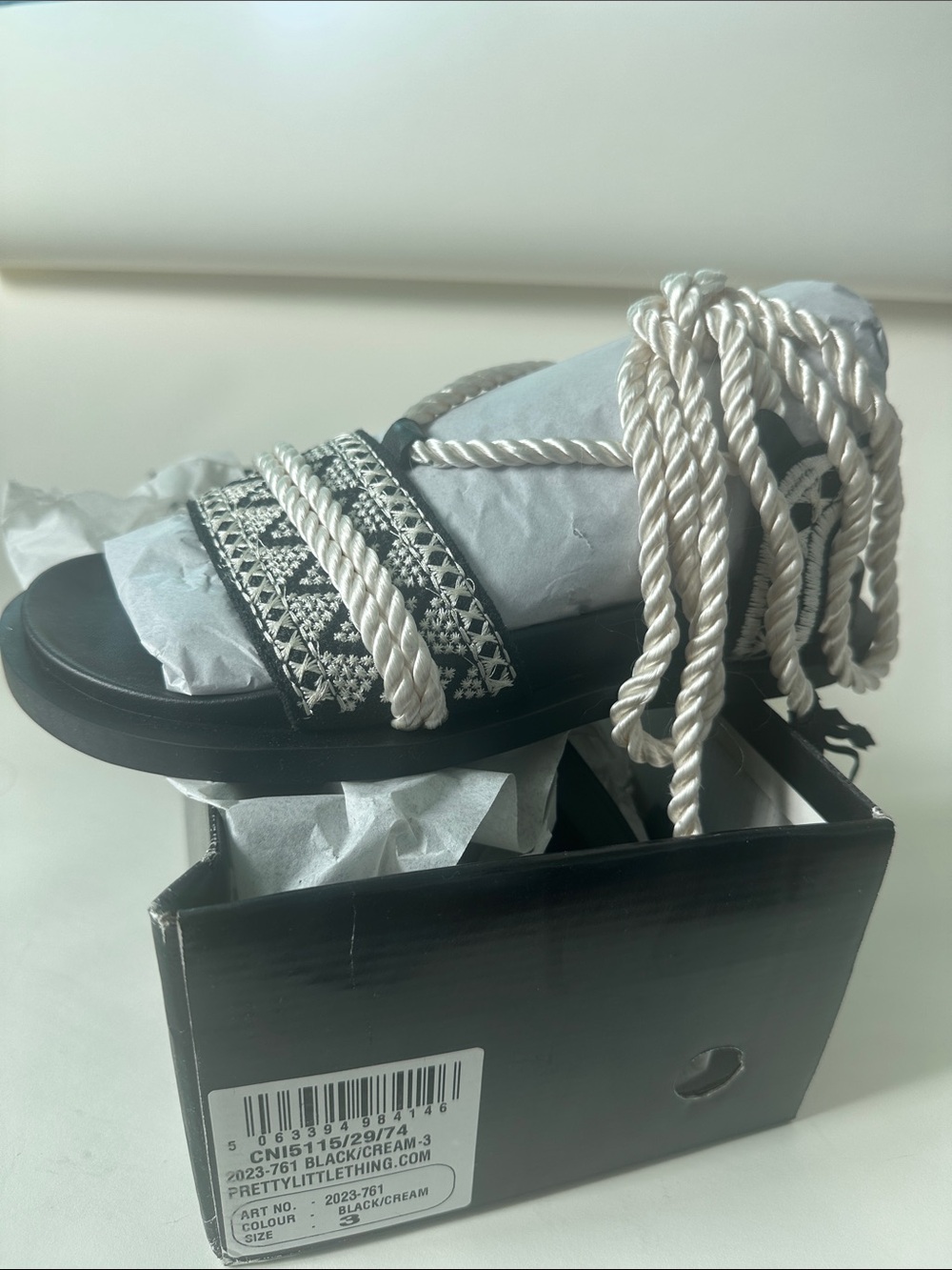 Gladiator sandals